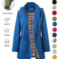 🧥LETZTER TAG DES AUSVERKAUFS 50 % RABATT🌧️💧Ultimative wasserdichte Jacke mit Karomuster für Damen🍃