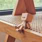🙂Wippendes Holzmännchen Mit Wohlfühl-Lächeln – Kreatives Auto-Duftaccessoire