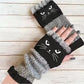 🎁Letzter Tag der Aktion: 49 % Rabatt auf gestrickte fingerlose Handschuhe🐱