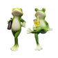⏰Letzter Tag 49% Rabatt🍃Frosch-Blumentopf-Hänger-Ornament🍷