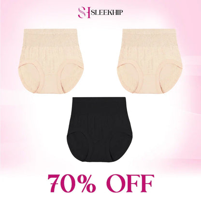 💥Neujahrs-Sonderaktion – 70% Rabatt 💞Leakproof High-Waist-Damenslips mit Bauchkontrolle und Gesäßanhebung
