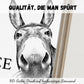 🧻Lustige Wanddekoration fürs Badezimmer - Esel-Bild mit der Aufschrift „Nice Ass“(Schöner Arsch)
