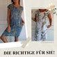🌷49% RABATT❤️‍🔥Bedrucktes Kleid mit Rundhalsausschnitt aus Baumwolle und Leinen für Frauen