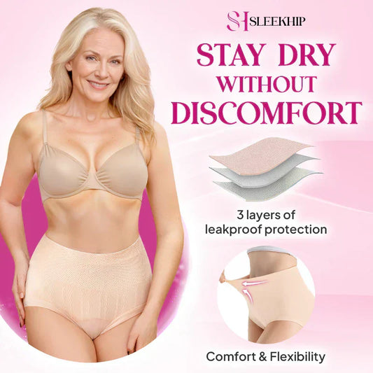 💥Neujahrs-Sonderaktion – 70% Rabatt 💞Leakproof High-Waist-Damenslips mit Bauchkontrolle und Gesäßanhebung
