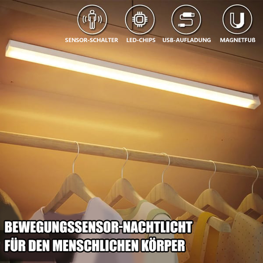 🔥Neujahrsangebot - KAUFEN 1 BEKOMMEN 1 GRATIS💡Lochfrei Smarte Sensorische Magnetische Wiederaufladbare LED-Leuchten