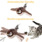 🔥Letzter Tag 49% Rabatt🐾Flappendes Vogel-Katzenspielzeug – USB-aufladbarer und bewegungsaktivierter zwitschernder Vogel
