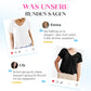 ✨Mehr kaufen, mehr sparen!🌸Lässiges Damen-Top mit plissiertem V-Ausschnitt und kurzen Ärmeln