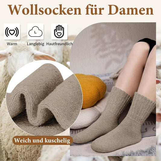 🍂 Damen-Halbwadensocken in Unifarben – Zeitlos & bequem