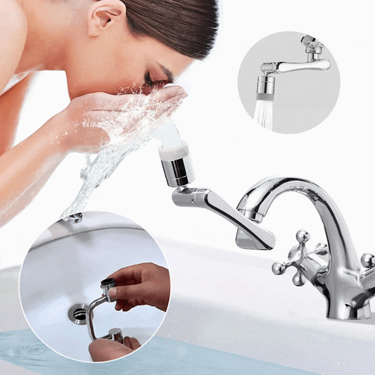🔥Nur heute – 49 % Rabatt! 🛠️1080° Drehbarer Wasserhahn Verlängerung