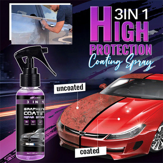 🌟KAUFEN SIE 1 UND ERHALTEN SIE 1 GRATIS🔥 3-IN-1 Hoher Schutz Schnelles Auto-Beschichtung Spray