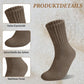 🍂 Damen-Halbwadensocken in Unifarben – Zeitlos & bequem