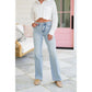 🌷Vorverkauf 44 % Rabatt auf 🍃 Vintage-Waschungen mit hohem Bauch und Bauchkontrolle Jeans mit geradem Bein