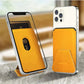 Leather Phone Stand with Card Holder