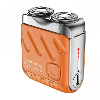 🎁Letzter Tag 49 % RABATT🔥Tragbarer rotierender Dual-Ring-Elektrorasierer