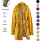🧥LETZTER TAG DES AUSVERKAUFS 50 % RABATT🌧️💧Ultimative wasserdichte Jacke mit Karomuster für Damen🍃
