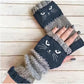 🎁Letzter Tag der Aktion: 49 % Rabatt auf gestrickte fingerlose Handschuhe🐱