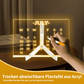 🎁LED-Zeichentafel (inklusive 7 Neonstifte und 25 Malschablonen)