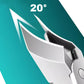 🔥2025 Heißer Verkauf 50% Rabatt🔥Anti-Splash 25 ° Slant Edge Nagel Clipper 3-teiliges Set✨