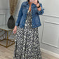 🌷Frühjahrs-Hot-Sale 49% Rabatt🍃Leopardenkleid mit geraffter Taille🌺Bequem mit guter Figur