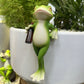 ⏰Letzter Tag 49% Rabatt🍃Frosch-Blumentopf-Hänger-Ornament🍷