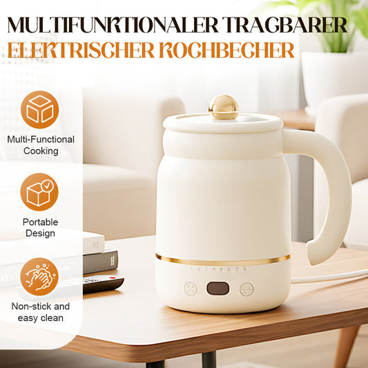 📢📢60 % Rabatt!! ⏰ Multifunktionaler Elektro-Kochbecher – Tragbar, Schnelle Aufheizung & 3-in-1 Funktionen 🍜✨