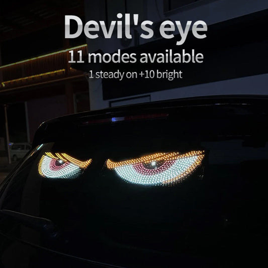 💡 56% RABATT!😈 LED Devil Eyes Lichter für LKW-Windschutzscheibe