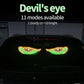 💡 56% RABATT!😈 LED Devil Eyes Lichter für LKW-Windschutzscheibe