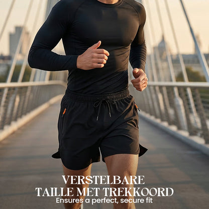 🔥🔥60% Rabatt🩳Ademende sportshorts met ritszakken🌊Angenehm kühl und atmungsaktiv – 5 Stück für nur 49,99 Euro!💪